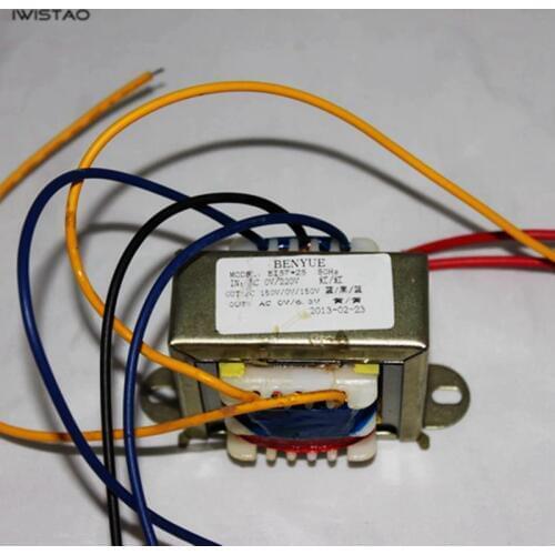 IWISTAO 15W Power Transformer EI for Tube Preamplifier 150V/20ma 6.5V/1A Audio HIFI DIY