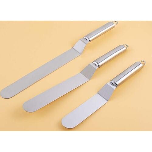 Cream Spatula Cake Smoother Portable Cake Butter Accessories Kitchen Gadgets Baking Pastry Tools Stainless Steel