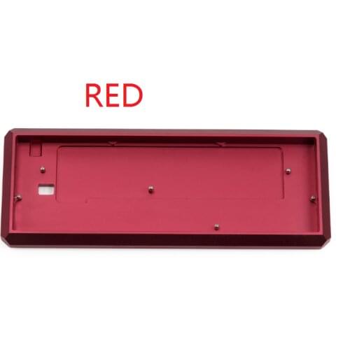 KBDFANS 5 ° metal case alluminum frame for gh60 mechanical keyboard CNC Anodized frame 60% poker