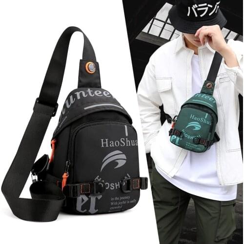 Casual Waist Bag Men Phone Pouch Crossbody Bag Nylon Chest Bags Trendy Male Belt Pack 2020 Outdoor Travel Pack boy Knapsack