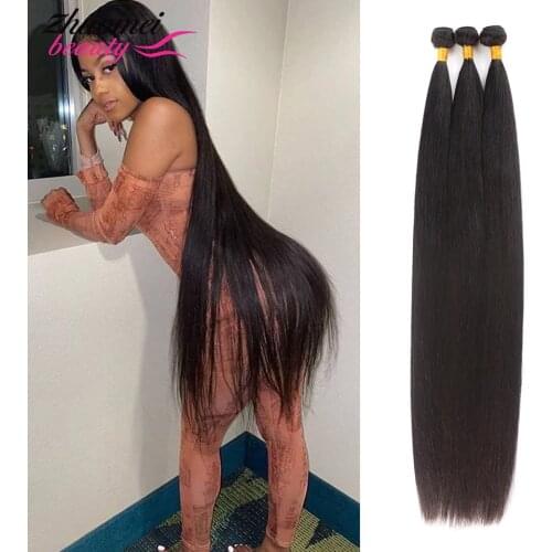 Bone Straight Hair 40inch Human Hair Bundles 3pcs/lot Malaysian Hair Bundles Remy Hair Extension 30inch Weave Bundles Hair Thick