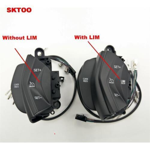 SKTOO For Ford Focus 3 Kuga 2012 up Car Speed Control Switch Cruise Control System Kit Steering Wheel Speed Control & Cable