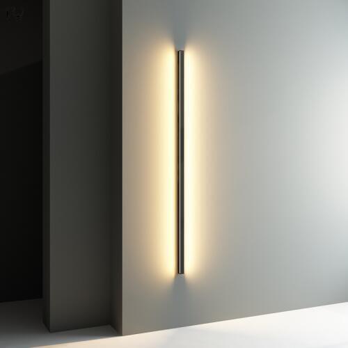 Modern Minimalist Simple Long Wall Lamp Atmosphere Living Room Background Bedside Bedroom Wall Light LED Indoor Lighting Fixture