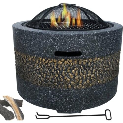 Outdoor Party Courtyard Garden Villa Heating Stove Charcoal Roasting Stove Barbecue Grill Household BBQ Fire Pit grill barbecue