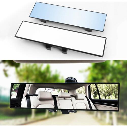 Universal Car Accessories Inner Rear View Rearview Convex Mirror No Visual Blind Spot Interior Clip mirror 300mm Wide