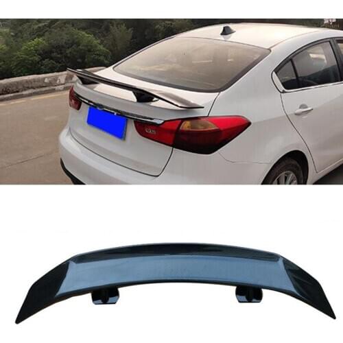 CEYUSOT For Universal GT Style Spoiler KIA Optima K5 K3 K2 Car Spoiler ABS Material Trunk Rear Wing Tail Accessories 2011-2020