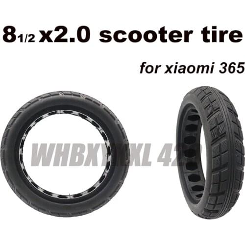 High Quality 8 1 / 2x2 Tire for XIAOMI MIJIA 365 Electric Scooter 8.5 x2 Tubuless tire Wheel Accessories