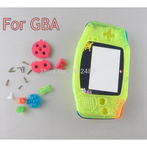 2sets For Game Boy Advance GBA Console Dreamy Full Set Housing Shell Color FOR GBA Screws