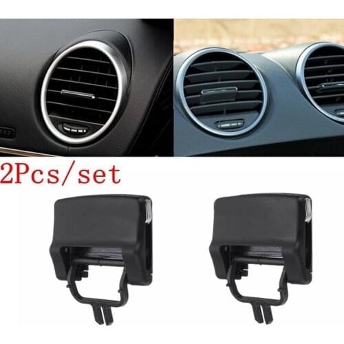 2Pcs Air Vent Outlet Tab Clip Fresh Air Grille Clips for Mercedes-Benz W164 ML Class 2006-2011 X164 GL Class 2007-2012