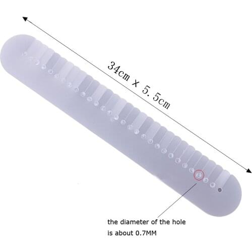 3PCS New Arrival Multi Hole Template Prevent Scalp New Fashion Good Easy Tools Heat Protector Shields for Hair Extension