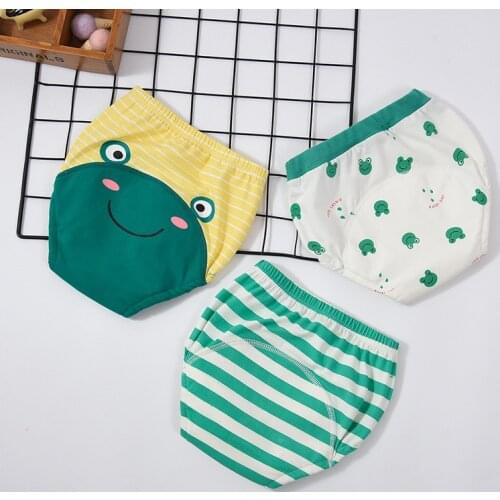 6 PCS Baby Toilet Training Pants Baby Girl Cotton Diaper Washable Diaper Boy Waterproof Underwear Baby Diapers