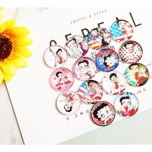 Free Shipping 14Pcs Mix Sexy nurse Image Round Cabochon 20mm or 25mm Vintage Glass Cabochon Findings