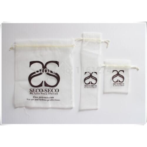 Customized Logo organza gift bags packaging pouches Jewelry Package Pouch wedding gift bags