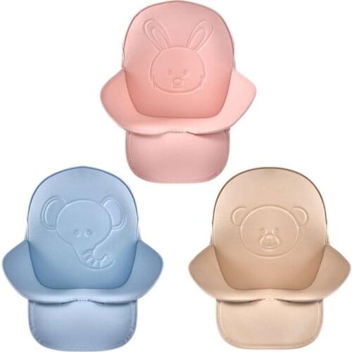 PU Leather Waterproof Universal Highchair Seat Cushion Cover Mat Feeding Chair Cushion Mat For Baby Kids D5QA