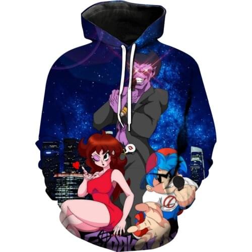 Hot Sale Friday Night Funkin 3D Printing Hoodies brand Hooded Hoodie autumn and winter Sweatshirts Cool Tops Jacket Pullover