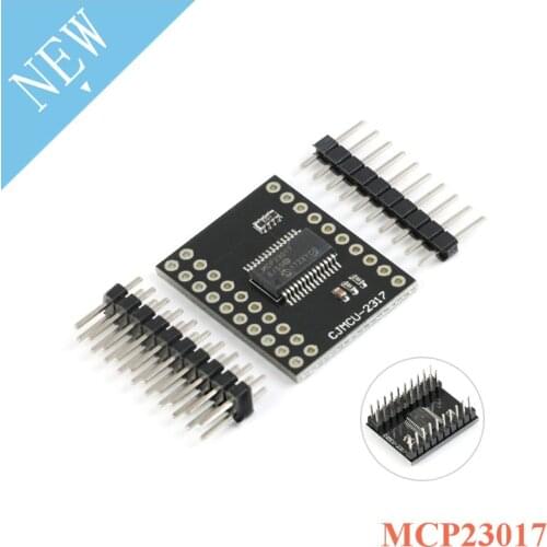 MCP23017 Serial Interface Module IIC I2C SPI Bidirectional 16-Bit I/O Expander Pins Serial Interface Module CJMCU-2317