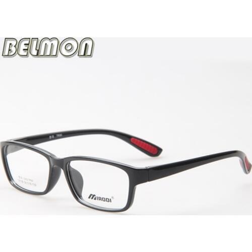 Eyeglasses Frame Women Men Tag Computer Optical Eye Glasses Spectacle For Womens Male Transparent Clear Lens TR90 RS311