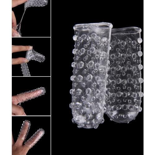 Sex Toy Finger Penis Sleeve Vibrator For Woman Squirt G-Spot Penis Vagina Clit Stimulate Masturbation Dildo Adult Sex Toys