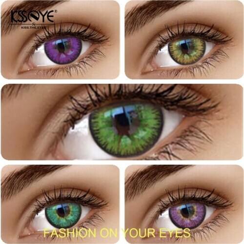 USA Classic 3Tones Contact Lenses 12 Colors Contact Lens For Eyes Hotsale Cosmetic Contact Lenses