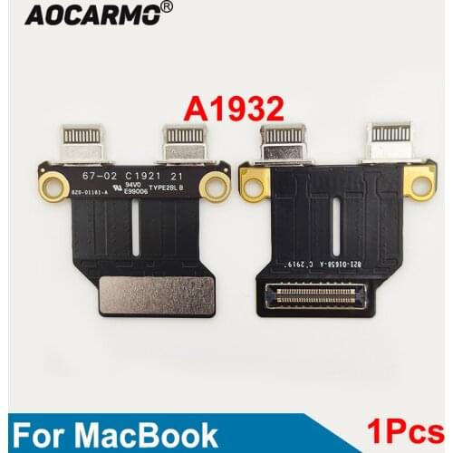Aocarmo USB Type-C Charging Port Charger Dock Connector For Macbook Air Retina 13" A1932 820-01658-A
