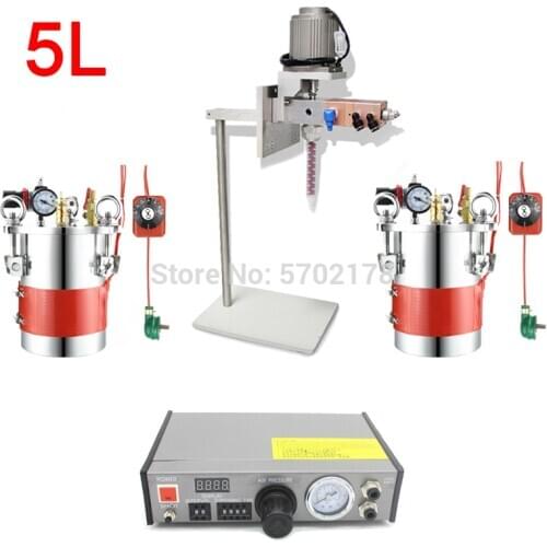 The factory supplies AB glue automatic filling machine epoxy resin polyurethane electronic silicone dispenser with 5L barrel