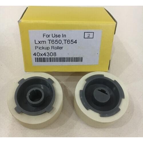 10 set/lot Compatible New 40X4308 Pickup Roller for Lexmark T650/T652/T654/T656/X65X/T644DTN/T644N/X646EF MFP/T650DN/T650N