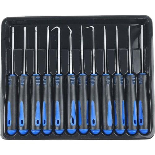 12 Pieces Brand New Hook Oil Seal Fuel Seal O-ring Removal Tool Set Precision Screwdriver Set Car Pick And Puller Process Tool