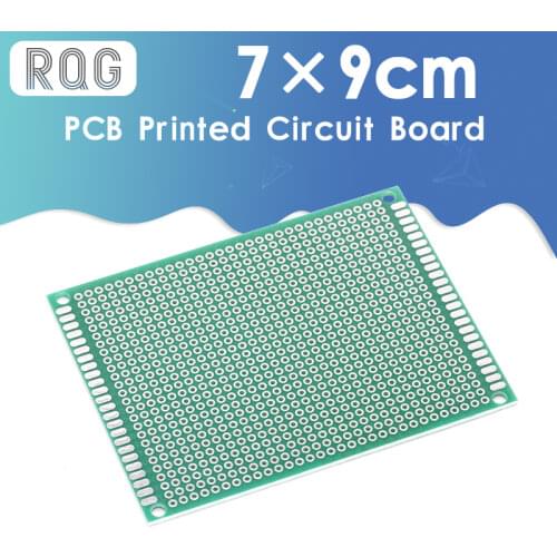 2pcs 7x9cm single Side Prototype PCB Universal Printed Circuit Board