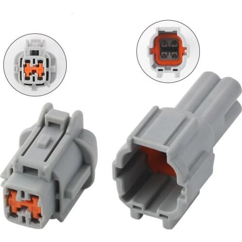 6188-0557 6185-1169 4Pin Grey Male and Female Car oxygen sensor plug connnector for Nissan