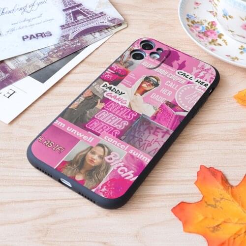 For iPhone Call Her Daddy Collage Print Soft Matt Apple iPhone Case