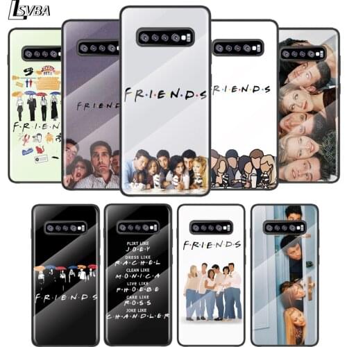 Friends tv Show For Samsung Galaxy S21 Ultra Plus 5G M51 M31 M21 Tempered Glass Cover Shell Luxury Phone Case