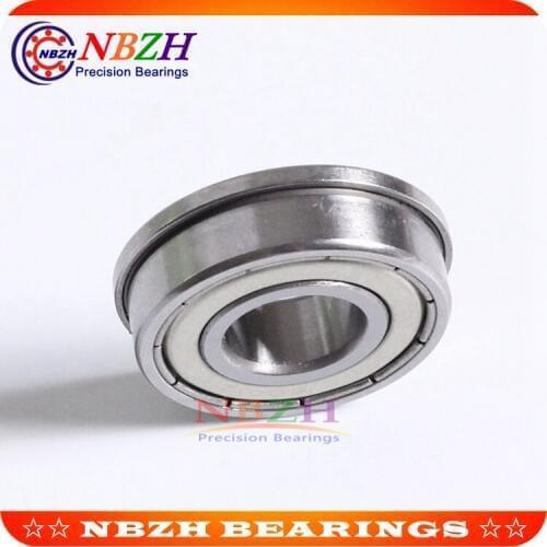 FR10ZZ Shielded Model Flange Bearing 15.875*34.925*8.731 mm 5/8"x 1 3/8" X 11/32 inch miniature FR10 ZZ