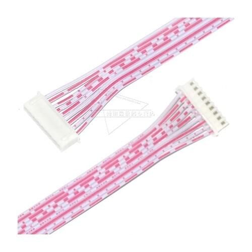 XH red and white cable electronic wire connection line 2.54 connector plug line double-head reverse 2/3/4/5/6/7/8/9/10/11/12pin