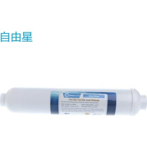 Coconut Activated T33 Carbon Post Water Filter Cartridges 10 inch Smell Remover Dropshipping