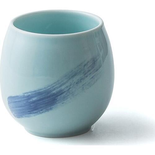 Japanese-Style Ceramic Cup Household Special Breakfast Cup Creative Ceramic Cup Hotel Ceramic Cup