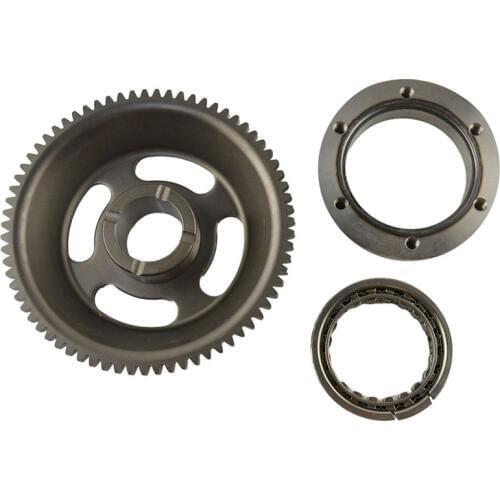 Motorcycle One Way Starter Clutch Gear Assy For Yamaha TTR250 XT250 Tricker YFM250 Raptor 250 TT250R Raid Serow