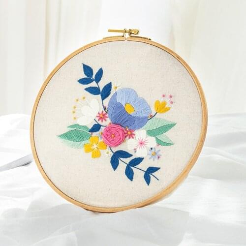 Garland Embroidery Cross Stitch Needle Arts And Crafts Package Series Diy Material Ring Christmas Ornament Handmade DIY