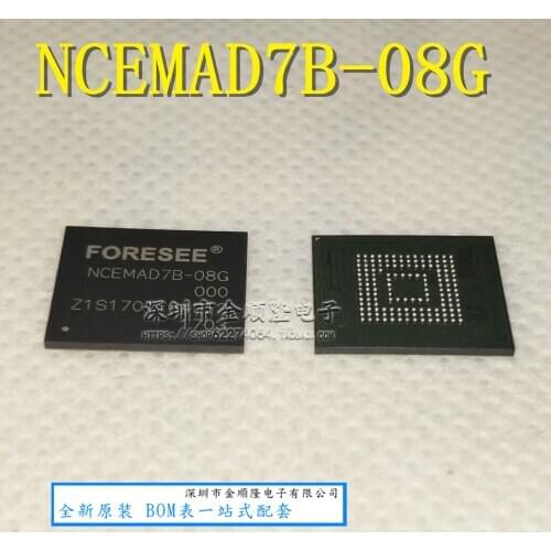 NCEMAD7B-08G EMMC BGA
