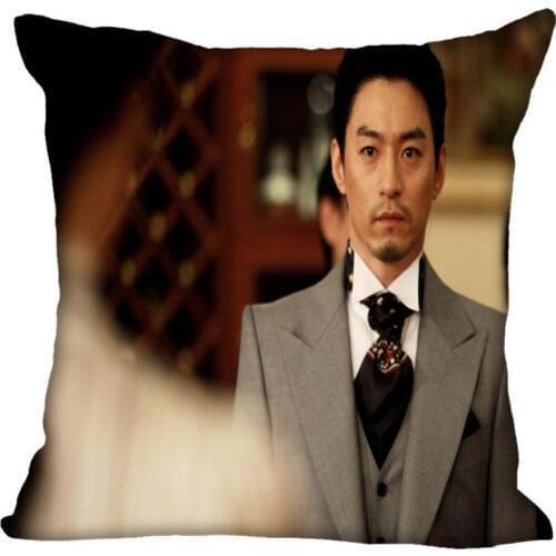 New Custom Joo Jin Mo Pillowcases Printed Square Silk Pillowcase Home Decorative zipper Satin Pillowcases (One Side)