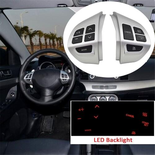 New Steering Wheel Switch Volume Sound Button Left Right For Mitsubishi Laner Outlander ASX 2007 2008 2009 2010 2012 2013 2014