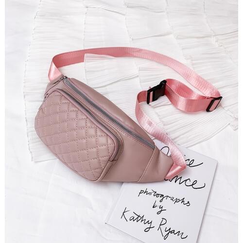 Waist Bag For Women 2019 Luxury Pu Leather Belt Pack Fashion Fanny Pack Handy Mens Belt Bag Banana Crossbody Chest Bags