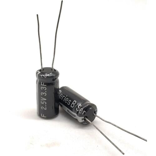 5pcs Original B Series 2.5V 3.3F Super Energy Storage Toy Power Supply 2.5V3.3F Driving recorder capacitor