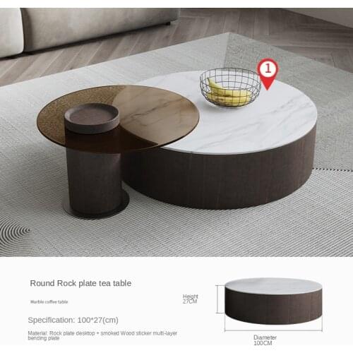 Modern light luxury coffee table