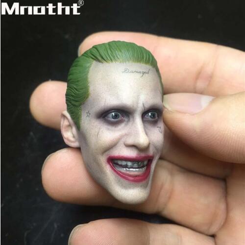 1/6 Scale laughing out loud Joker Head Sculpt Purple coat Version Joker Head Model For 12in Action Figure Collection Toy m5 Gift