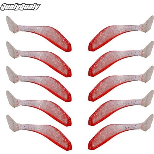 10pcs/pack Soft Fishing Lure 10cm 5.7g Soft Baits Fishing Wobbler Bass Artificial Bait Fishing soft Worm Tacke