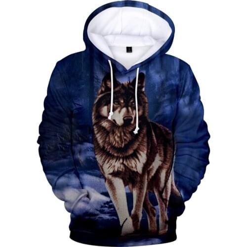 2020 Fashion Wolf 3D Printed Hoodies sweatshirts Men Women Kids Shining Wolf Design anime Hoodie Sweatshirt Harajuku streetwear