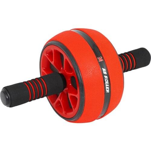 ABS Abdominal Roller Exercise Wheel Fitness Equipment Mute Roller For Arms Back Belly Core Trainer Body Shape Training Supplies