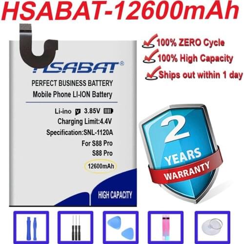 Top Brand 100% New 12000mAh Battery for DOOGEE S88 Pro in stock