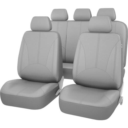 Universal Car Seat Cover Protector PU Leather Auto Accessories Seat Mats Interior Parts Cushion Tool For SUV Sedan Hatchback