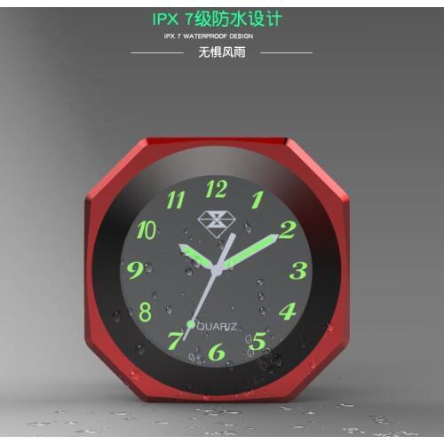Motorcycle Table Clock Parts Scooter Decorative Luminous Motocross Waterproof Electronic Bell Sports Moto Watch